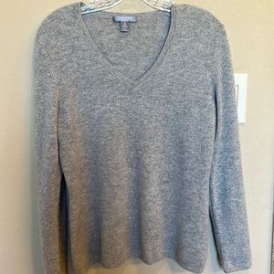 Cashmere gray sweater from Cashmere by Charter Club, worn once , size M
